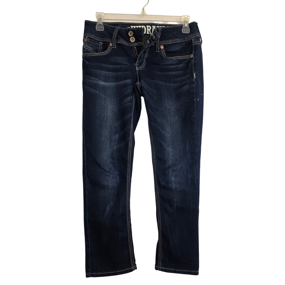 Hydraulics Womens Dark Wash Bootcut Jeans Size 3 4